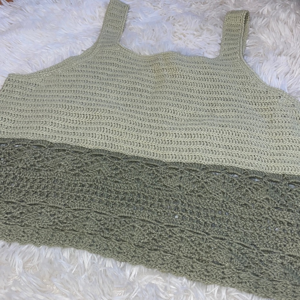 Knitted Crop Top